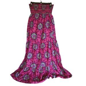 Old Navy Floral Tube Top Maxi Dress